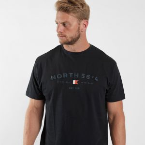 North 56˚4 T-Shirt - Logo 1998 Black