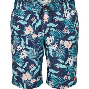 North 56˚4 swim shorts - Denim Flower Printed