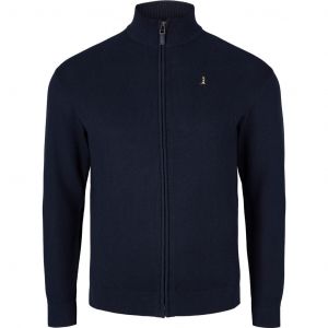 North 56˚4 Cardigan - Cable Navy