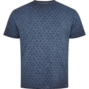 North 56˚4 T-Shirt - Palm Print Navy