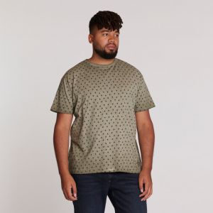 North 56˚4 T-Shirt - Palm Print Olive