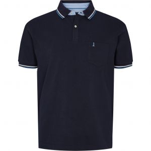 North 56˚4 Polo - Contrast Navy Blue