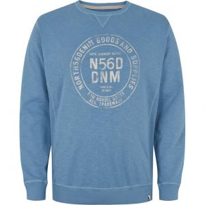 North 56˚4 Sweater - Denim Goods Dusty Blue