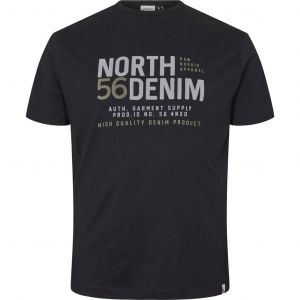 North 56˚4 T-Shirt - Raw Nordic Black