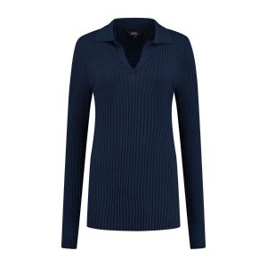 Chiarico - Sweater Polo Navy