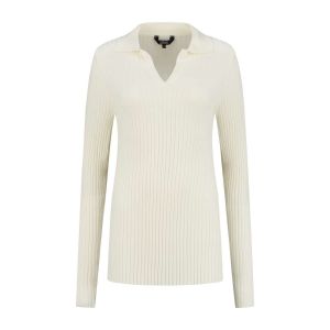 Chiarico - Sweater Polo Offwhite