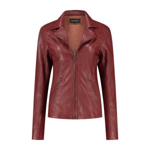 Transmission - Leather Jacket Kolachi Red
