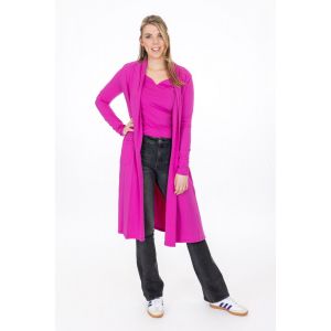 Only M - Cardigan Split Fuxia