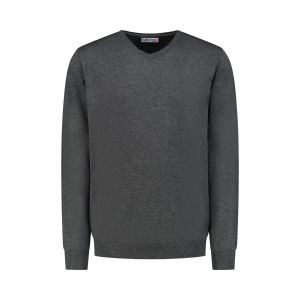 Highleytall - Basic Sweater Anthracite Grey Melange