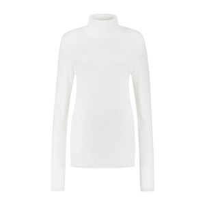 Casa Mia - Basic Turtleneck Sweater Off White