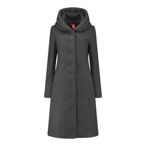 Only M - Winter Coat Bouclet Dark Grey