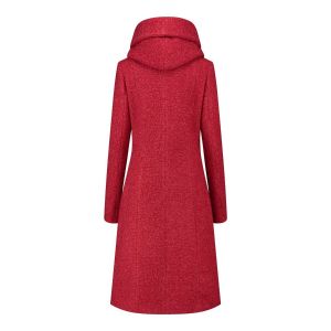 Only M - Winter Coat Bouclet Red