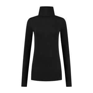 Only M - Basic Turtleneck Sweater Black
