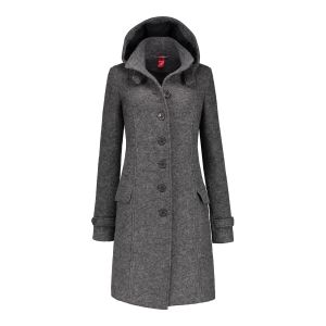 Only M - Wool Wintercoat Light Grey
