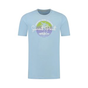 Redfield T-Shirt - Sunset Ice Blue