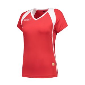 Panzeri Milano Cap Sleeves Shirt - red