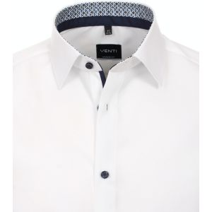 Venti Modern Fit Shirt - White