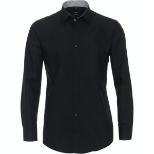 Venti Modern Fit Shirt - Black
