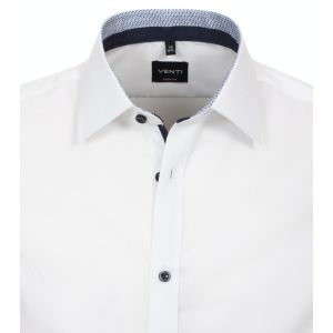 Venti Body Fit Shirt - Kent City White