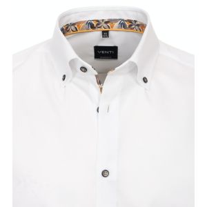 Venti Modern Fit Shirt - Pansy White