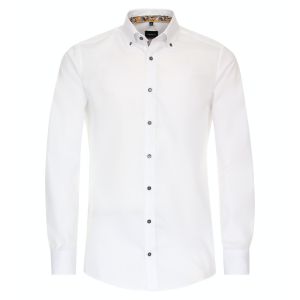 Venti Modern Fit Shirt - Pansy White