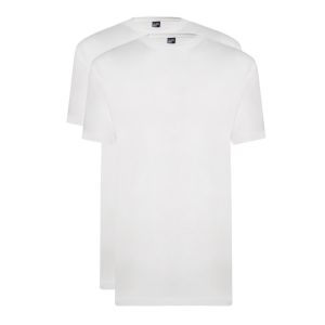 Alan Red T-Shirt - Virginia White extra tall (2-pack)